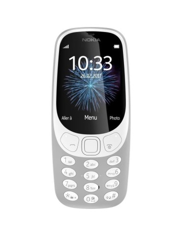 Téléphone mobile - Nokia - 3310 DS TA-1030 - 2,4 - Gris - SMS