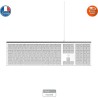 MOBILITY LAB ML304304 – Clavier Design Touch Filaire avec 2 USB pour