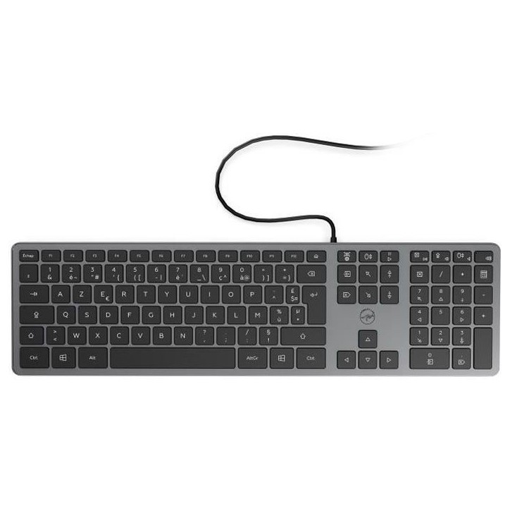 Clavier filaire Slim finition métal - MOBILITY LAB - Space Grey - AZERTY Clavier filaire Slim finition métal - MOBILITY LAB - Space Grey - AZERTY