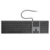 Clavier filaire Slim finition métal - MOBILITY LAB - Space Grey - AZE