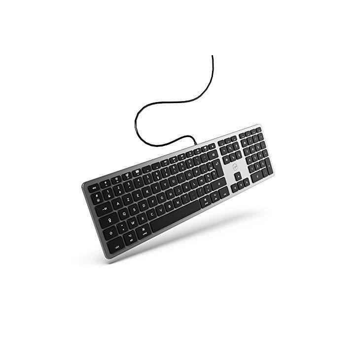 MOBILITY LAB Clavier DesignTouch filaire pour MAC Gris Sidéral - AZERTY MOBILITY LAB Clavier DesignTouch filaire pour MAC Gris Sidéral - AZERTY