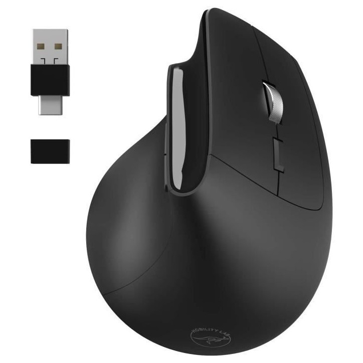 Souris Ergonomique sans fil - MOBILITY LAB - ML313139 - Plug & Play, pas besoin de driver