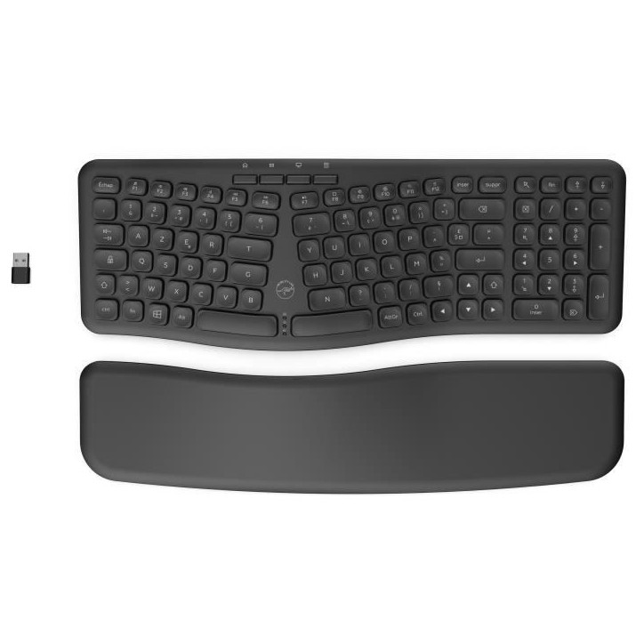 Clavier sans fil ergonomique - MOBILITY LAB - ML313153 - Touches concaves - Windows Clavier sans fil ergonomique - MOBILITY LAB - ML313153 - Touches concaves - Windows