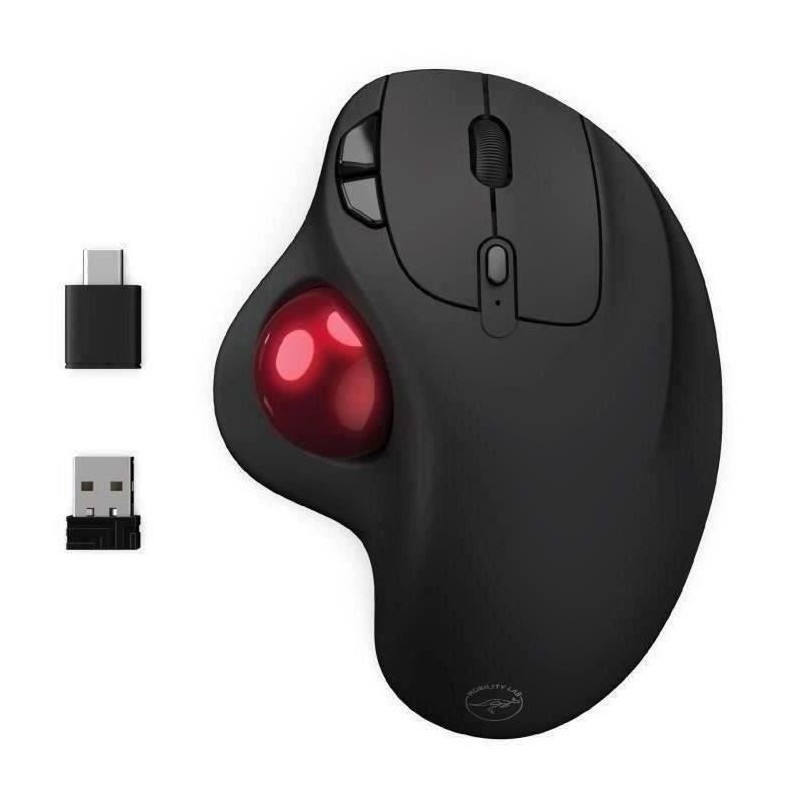 Souris sans fil - MOBILITY LAB - Trackball - Noir Souris sans fil - MOBILITY LAB - Trackball - Noir