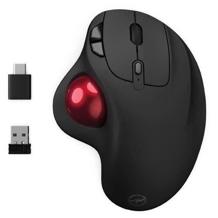 Souris sans fil - MOBILITY LAB - Trackball - Noir