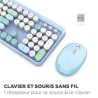 Ensemble clavier souris - MOBILITY LAB - Pure color - Sans fil - Pavé