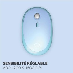 Ensemble clavier souris - MOBILITY LAB - Pure color - Sans fil - Pavé