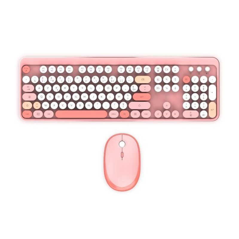 Ensemble clavier souris - MOBILITY LAB - Pure color - Sans fil - Pavé Ensemble clavier souris - MOBILITY LAB - Pure color - Sans fil - Pavé