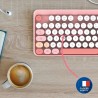 Ensemble clavier souris - MOBILITY LAB - Pure color - Sans fil - Pavé
