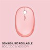 Ensemble clavier souris - MOBILITY LAB - Pure color - Sans fil - Pavé