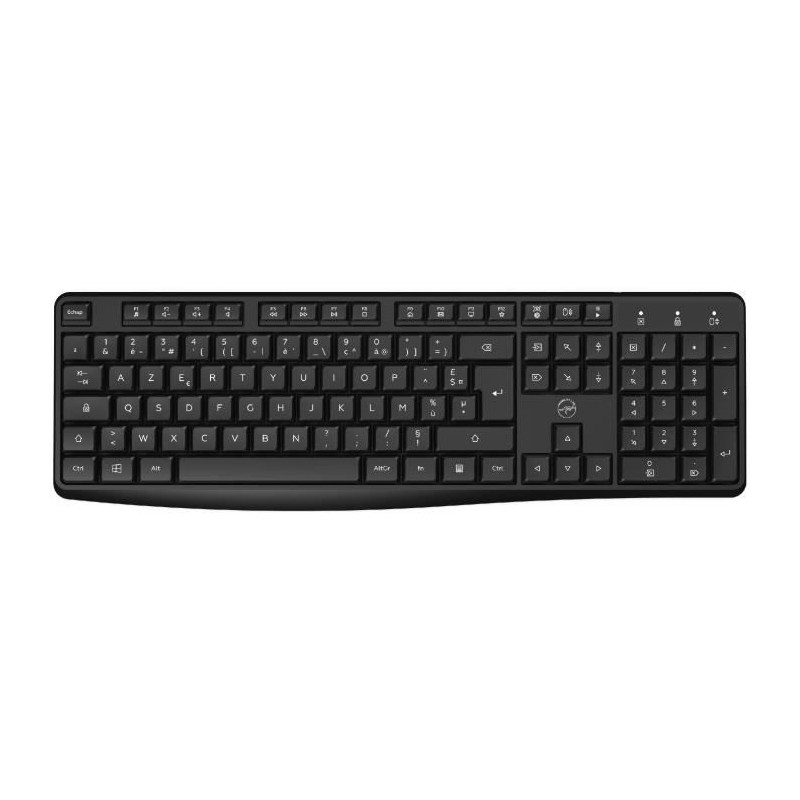 Clavier sans fil - MOBILITY LAB - Deluxe - AZERTY - Noir Clavier sans fil - MOBILITY LAB - Deluxe - AZERTY - Noir