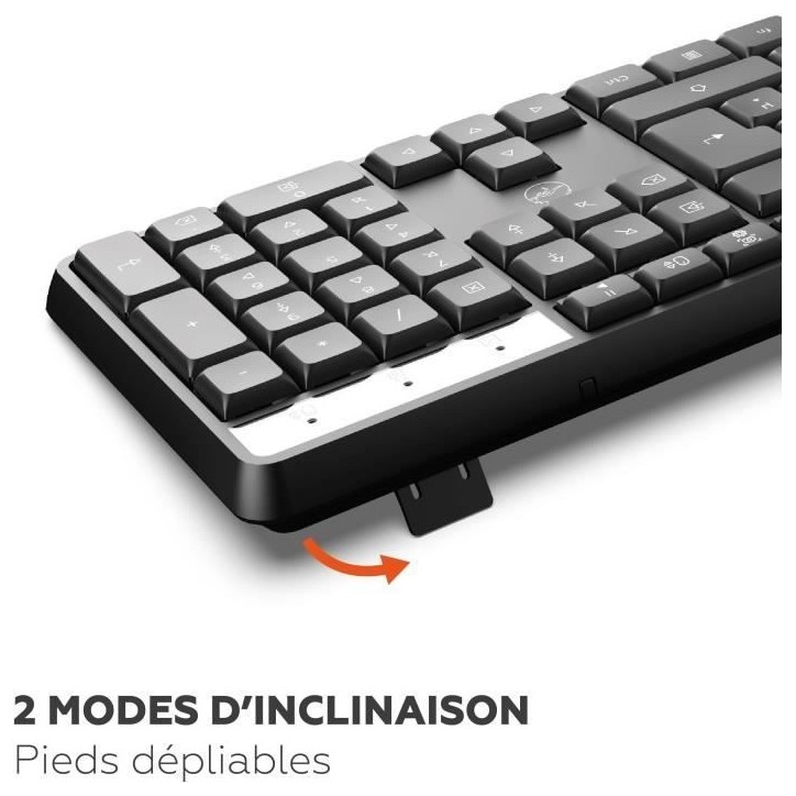 Clavier sans fil - MOBILITY LAB - Deluxe - AZERTY - Noir
