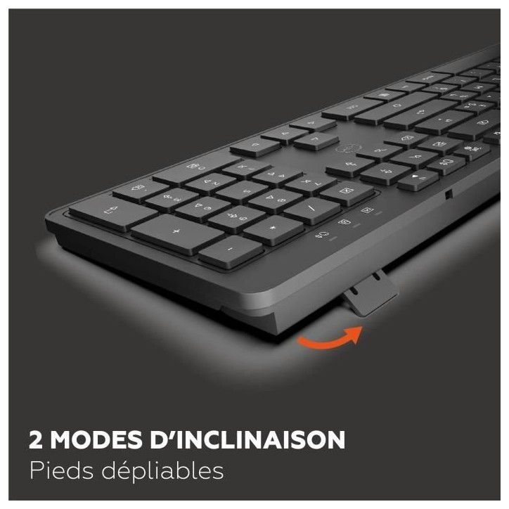 Clavier sans fil - MOBILITY LAB - Premium - AZERTY - Noir