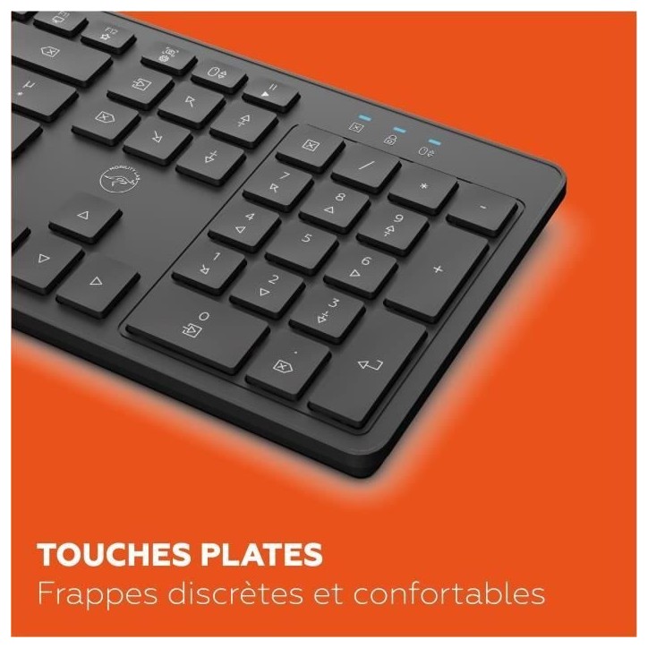 Clavier sans fil - MOBILITY LAB - Premium - AZERTY - Noir