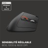 Souris ergonomique - Sans fil - MOBILITY LAB - ML314259 - Noir