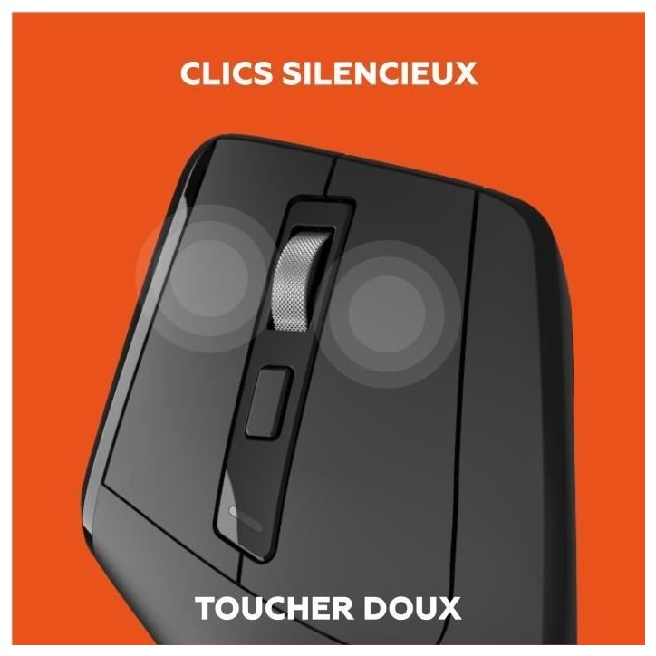 Souris ergonomique - Sans fil - MOBILITY LAB - ML314259 - Noir Souris ergonomique - Sans fil - MOBILITY LAB - ML314259 - Noir