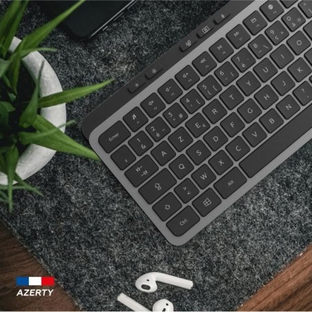 Clavier sans fil - Touches plates - MOBILITY LAB - KP450W - AZERTY - FR - Multi-connexions - Noir