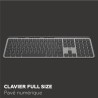 Clavier sans fil - Touches plates - MOBILITY LAB - KP450W - AZERTY - F Clavier sans fil - Touches plates - MOBILITY LAB - KP450W - AZERTY - F