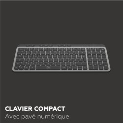 Clavier compact - Touches plates - MOBILITY LAB - KP450W - AZERTY - FR