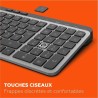 Clavier compact - Touches plates - MOBILITY LAB - KP450W - AZERTY - FR