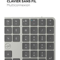 Clavier sans fil - Touches plates - MOBILITY LAB - KP430W - AZERTY - F