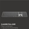 Clavier sans fil - Touches plates - MOBILITY LAB - KP430W - AZERTY - F