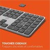 Clavier sans fil - Touches plates - MOBILITY LAB - KP430W - AZERTY - F