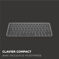 Mini clavier sans fil - Touches plates - MOBILITY LAB - KP430W - AZERT