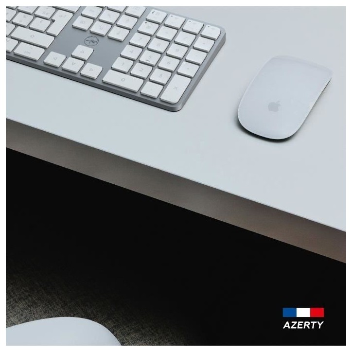 Clavier sans fil - Touches plates - MOBILITY LAB - KMP2000W - AZERTY - FR - Multi-connexions - Blanc Clavier sans fil - Touches plates - MOBILITY LAB - KMP2000W - AZERTY - FR - Multi-connexions - Blanc