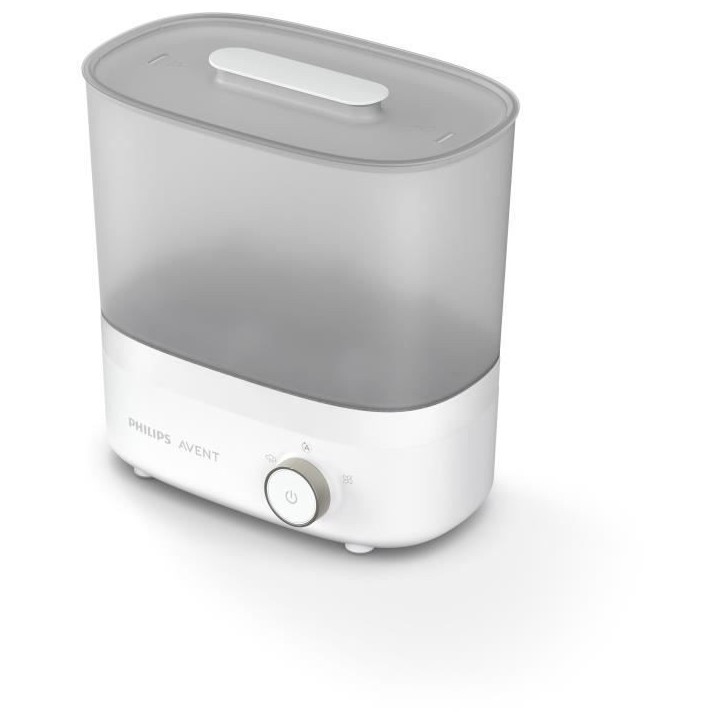 Stérilisateur - PHILIPS AVENT - Élimine 99,9% des bactéries - Stérilise et seche en 40 min - Assure 24h de stérilisation Stérilisateur - PHILIPS AVENT - Élimine 99,9% des bactéries - Stérilise et seche en 40 min - Assure 24h de stérilisation