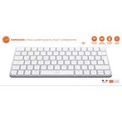 Mini clavier - Touches plates - MOBILITY LAB - KMP2000W - AZERTY - FR