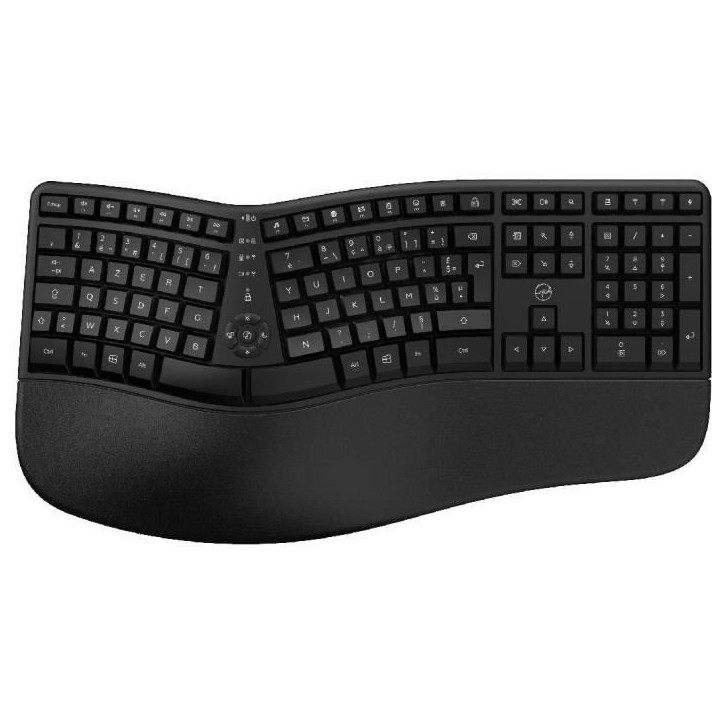 Clavier sans fil - Ergonomique - MOBILITY LAB - K30W - AZERTY - Multi-connexions - Noir Clavier sans fil - Ergonomique - MOBILITY LAB - K30W - AZERTY - Multi-connexions - Noir