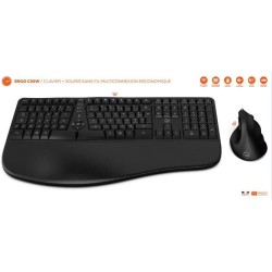 Ensemble clavier souris sans fil - Ergonomique - MOBILITY LAB - C30W -