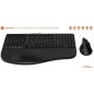 Ensemble clavier souris sans fil - Ergonomique - MOBILITY LAB - C30W - Noir Ensemble clavier souris sans fil - Ergonomique - MOBILITY LAB - C30W - Noir