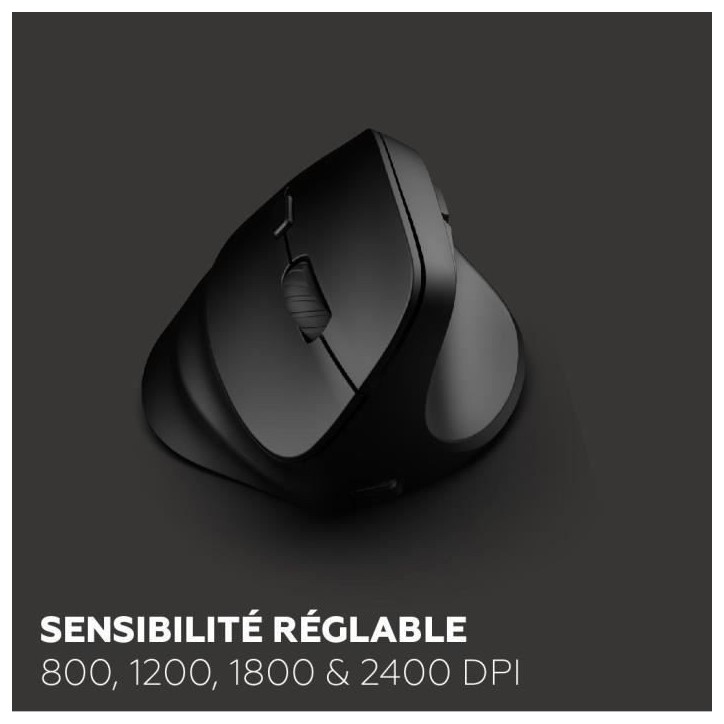 Ensemble clavier souris sans fil - Ergonomique - MOBILITY LAB - C30W - Noir Ensemble clavier souris sans fil - Ergonomique - MOBILITY LAB - C30W - Noir