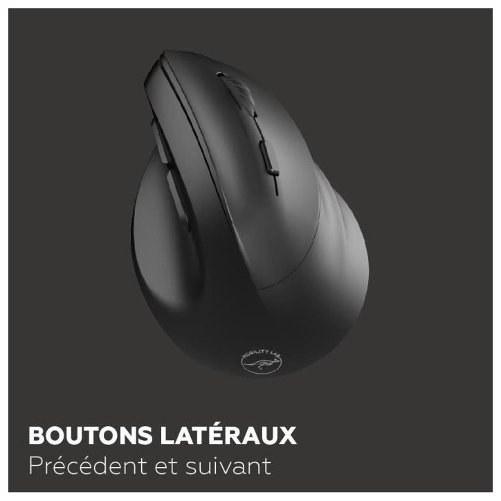 Ensemble clavier souris sans fil - Ergonomique - MOBILITY LAB - C30W - Noir Ensemble clavier souris sans fil - Ergonomique - MOBILITY LAB - C30W - Noir