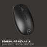 Ensemble mini clavier souris sans fil - MOBILITY LAB - CP420W - FR - N