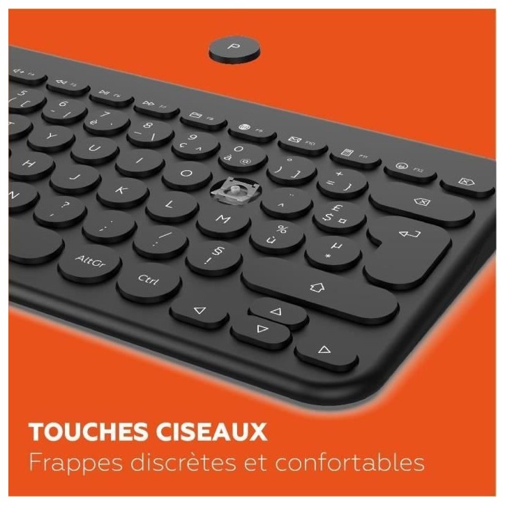 Ensemble mini clavier souris sans fil - MOBILITY LAB - CP420W - FR - Noir Ensemble mini clavier souris sans fil - MOBILITY LAB - CP420W - FR - Noir