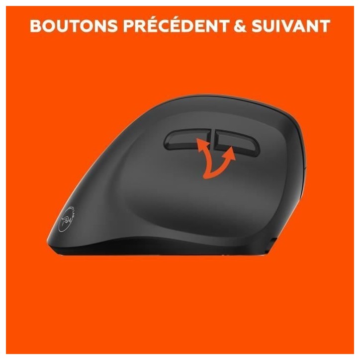 Souris sans fil - 2x Bluetooth + récepteur USB 2,4GHz - MOBILITY LAB - M30W-L - Ergonomique - Pour gaucher - Noir Souris sans fil - 2x Bluetooth + récepteur USB 2,4GHz - MOBILITY LAB - M30W-L - Ergonomique - Pour gaucher - Noir