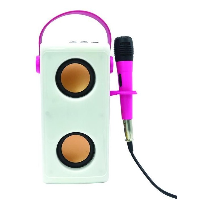Puissante enceinte Bluetooth lumineuse Barbie avec micro Puissante enceinte Bluetooth lumineuse Barbie avec micro