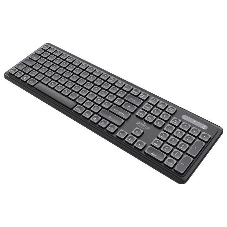 Clavier sans fil écologique - MOBILITY - USB-A - Noir Clavier sans fil écologique - MOBILITY - USB-A - Noir