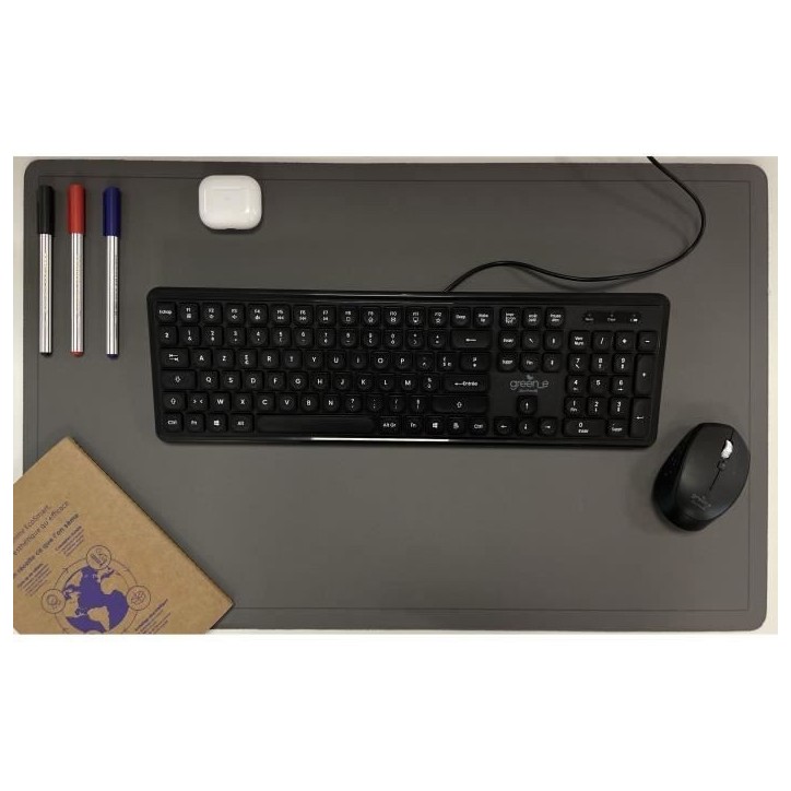 Clavier filaire écologique - MOBILITY - USB-A - Noir Clavier filaire écologique - MOBILITY - USB-A - Noir