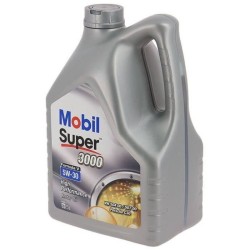 Huile moteur 5W-30 Synthétique - MOBIL - Super 3000 - Formula-V -bido