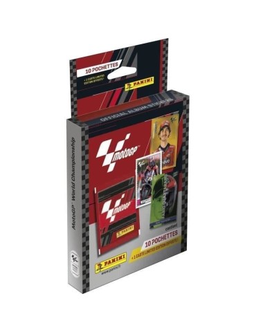 Collection MOTO GP 2023 - Blister 10 pochettes + carte édition limitée PANINI