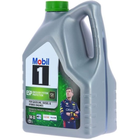 Huile moteur 5W-30 ESP Synthétique - MOBIL 1 - Formula-P -bidon 5L -