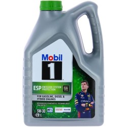 Huile moteur 5W-30 ESP Synthétique - MOBIL 1 - Formula-P -bidon 5L -