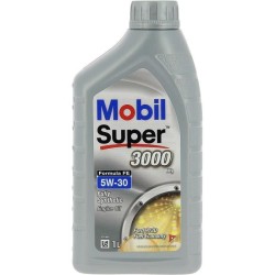 Huile moteur 5W-30 Synthétique - MOBIL - Super 3000 - Formula-XE -bid