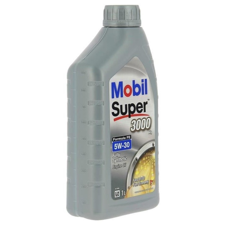 Huile moteur 5W-30 Synthétique - MOBIL - Super 3000 - Formula-XE -bidon 1L - haute performance anti-pollution Huile moteur 5W-30 Synthétique - MOBIL - Super 3000 - Formula-XE -bidon 1L - haute performance anti-pollution