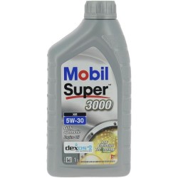 Huile moteur 5W-30 Synthétique - MOBIL - Super 3000 - Formula-XE -bid
