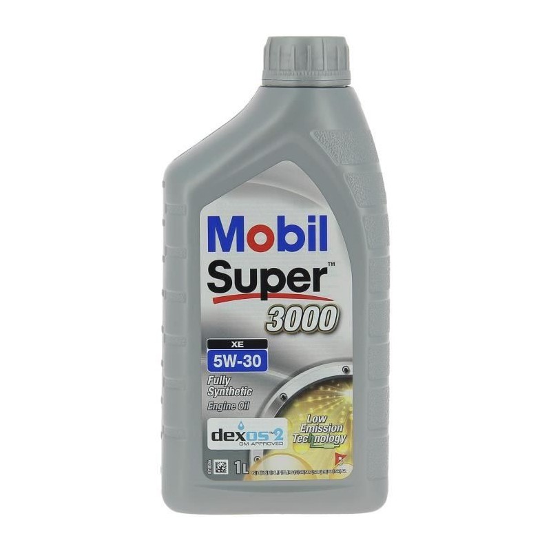 Huile moteur 5W-30 Synthétique - MOBIL - Super 3000 - Formula-XE -bid Huile moteur 5W-30 Synthétique - MOBIL - Super 3000 - Formula-XE -bid